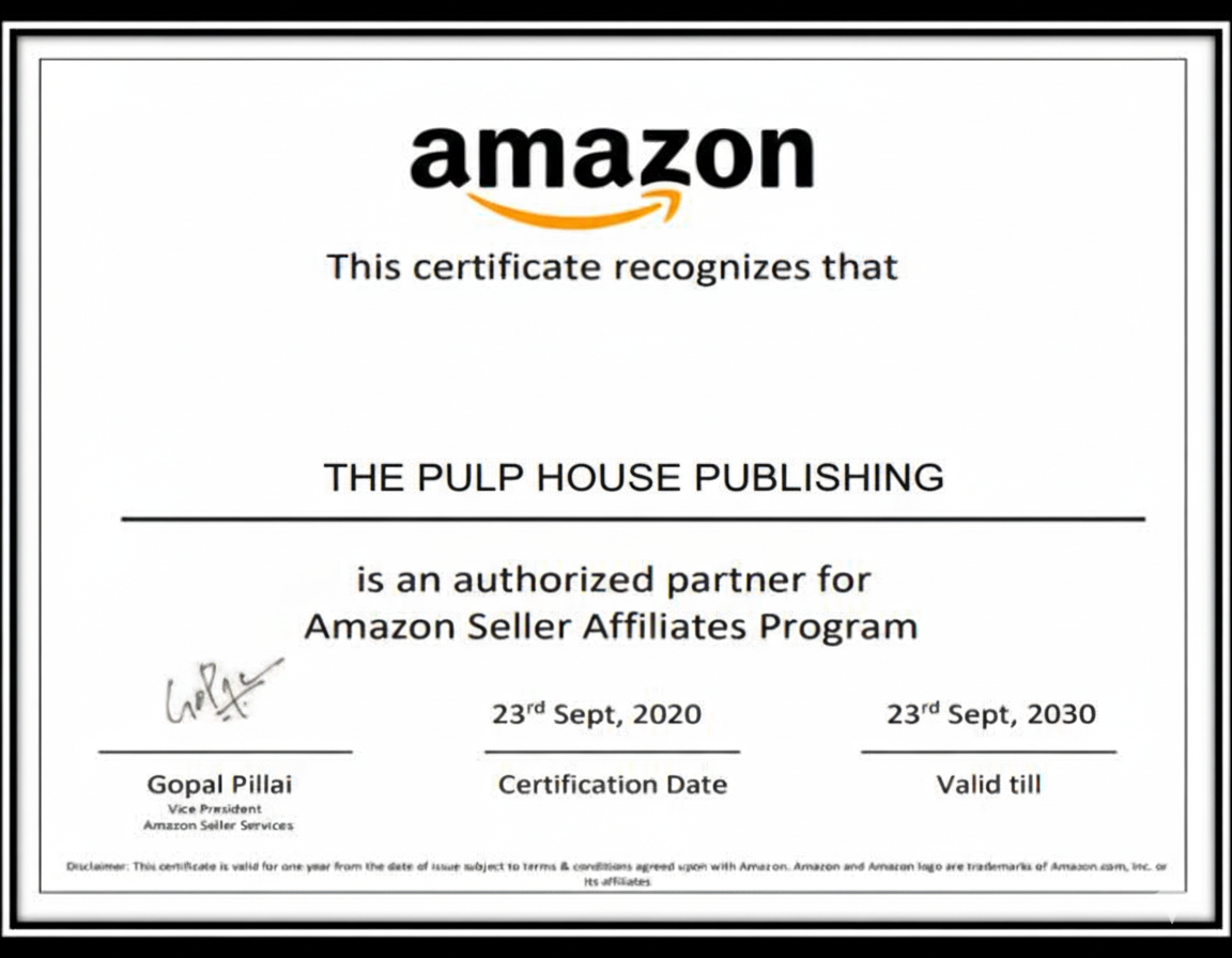 The Pulp House Publishing Editing Certificate