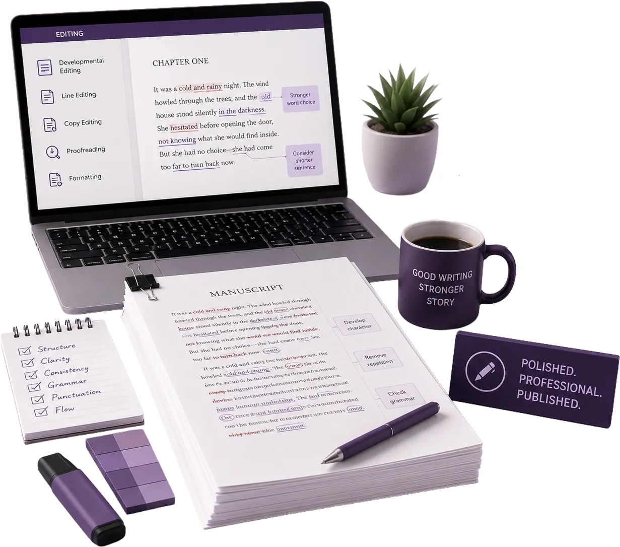 Give Your Manuscript the Professional Attention It Deserves