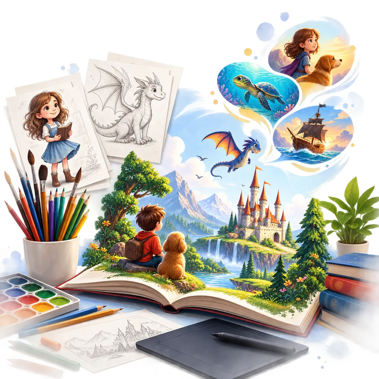 Turn Your Words Into Visual Stories